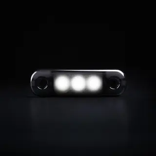 Markeringslys Super Slim Super Dark Hvit Strands