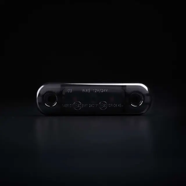 Markeringslys Super Slim Super Dark Rød Strands 