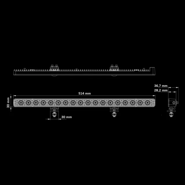 NUUK E-LINE ARBEIDSLYS 80W Strands Lighting Division 