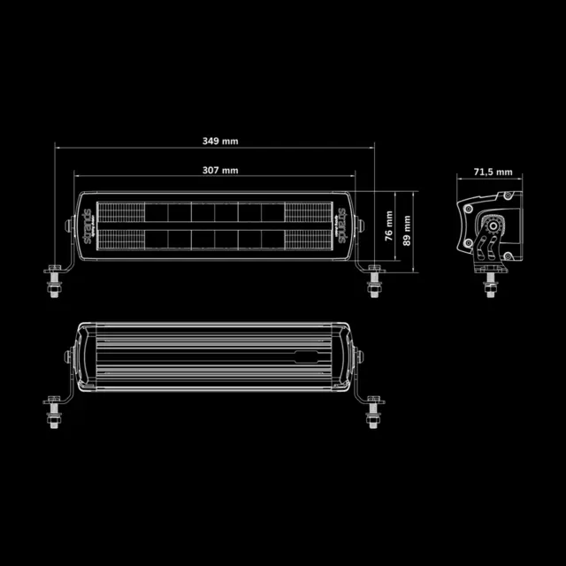 Siberia Outlaw UDX 12" LED Strands Lighting Division 