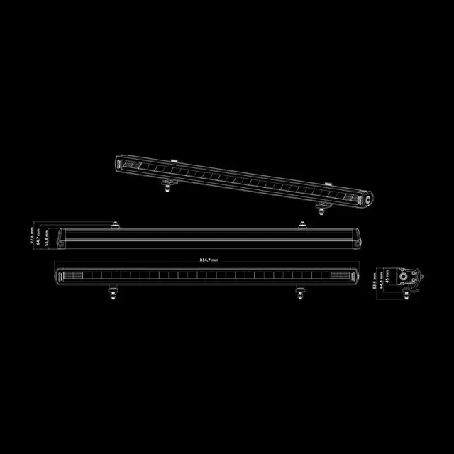 SIBERIA XPA SR LED BAR SR 32", Single Strands Lighting Division 