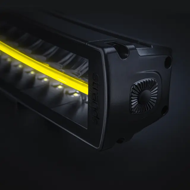 SIBERIA XP  DRC LED BAR 32" YELLOW / WHI Ikke E-merket 