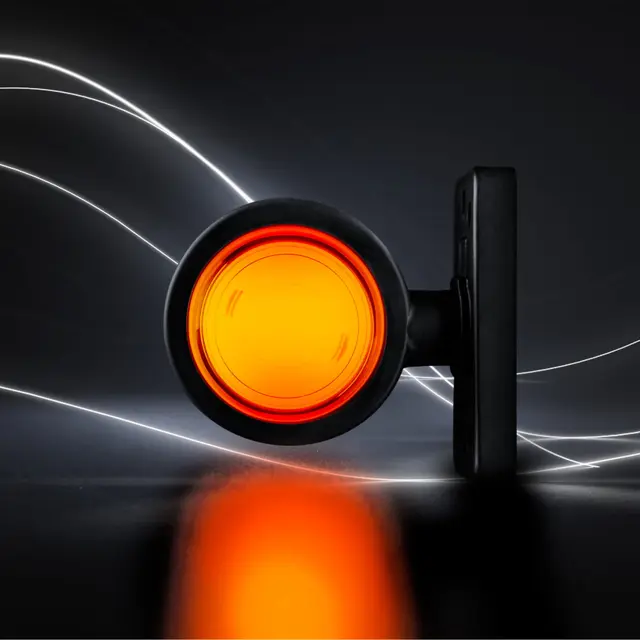 Sidemarkering Super Dark Viking Orange Strands 