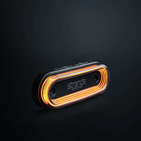 FOR9T GRAVITY AMBER SIDE MARKER, Amber Strands Lighting Division