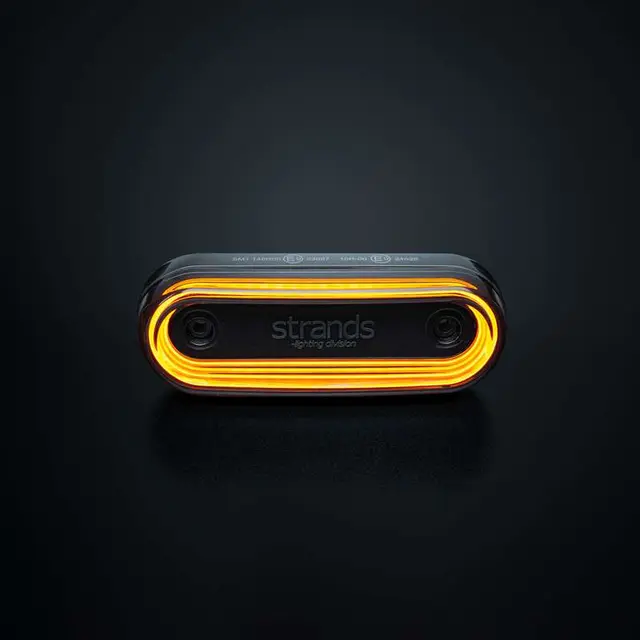 FOR9T GRAVITY AMBER SIDE MARKER, Amber Strands Lighting Division 