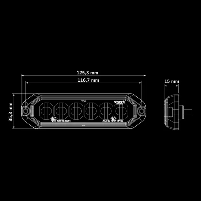 Varsellys Dark Knight Duo 6 LED Strands Lighting Division 