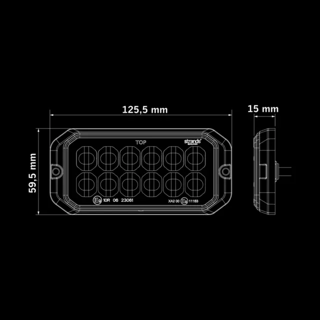 Varsellys Dark Knight Duo 12 LED Strands Lighting Division 