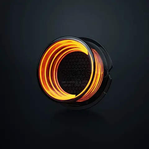 FOR9T GEO AMBER SIDE MARKER, Amber side Strands Lighting Division