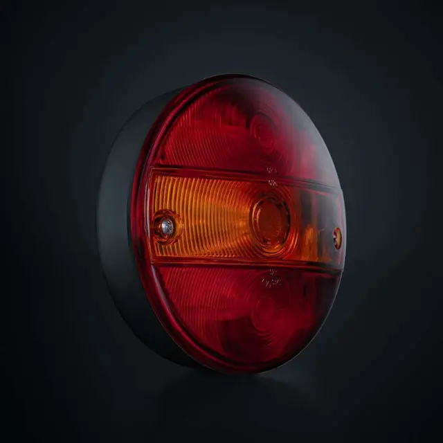 Baklys 3-kammer  IZE LED 3 funksjoner (Hamburger )Strands 