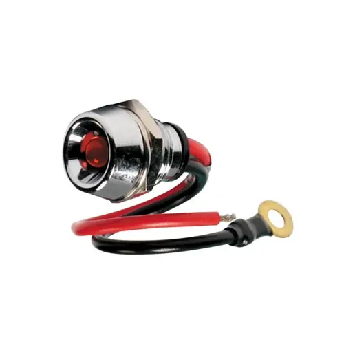 Kontrollampe 12/24V Rød Strands 
