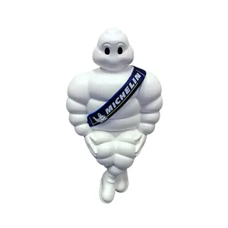 Michelingubbe 40 cm hög inkl certifikat Feste og monterings sats ingår