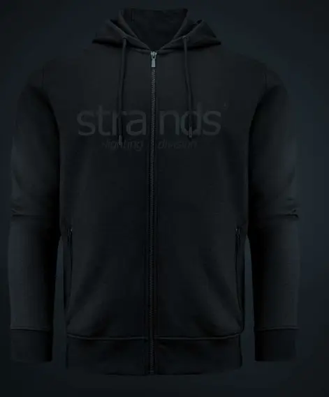 STRANDS HOODIE ZIP XXXL STRANDS 