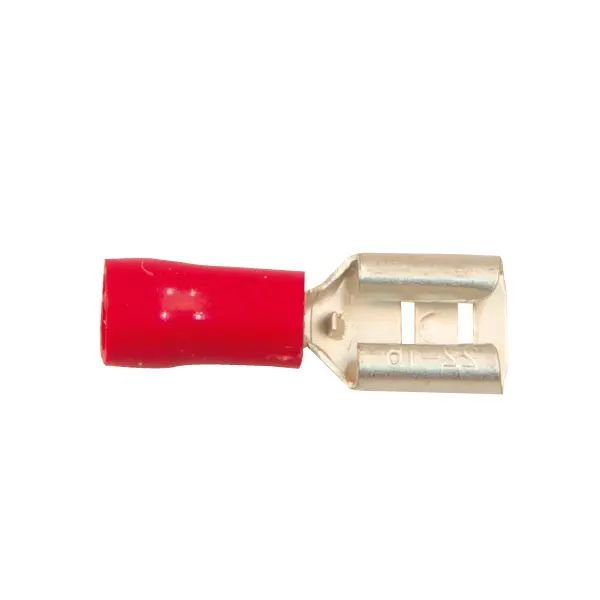 Flatstifthylsa Röd 6,3mm Strands 