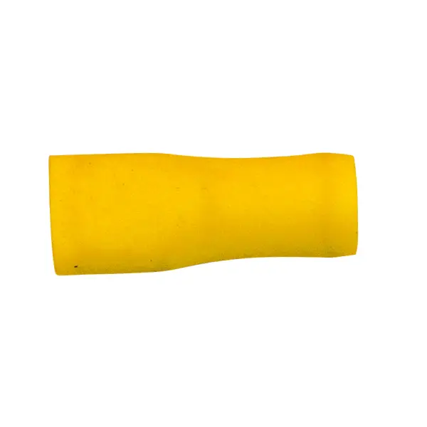 Flatstifthylsa Gul 6,3mm Strands 