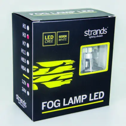LED TÅKELAMPE H3 Strands Lighting Division 