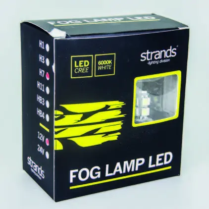 LED TÅKELAMPE  H7 Strands Lighting Division 