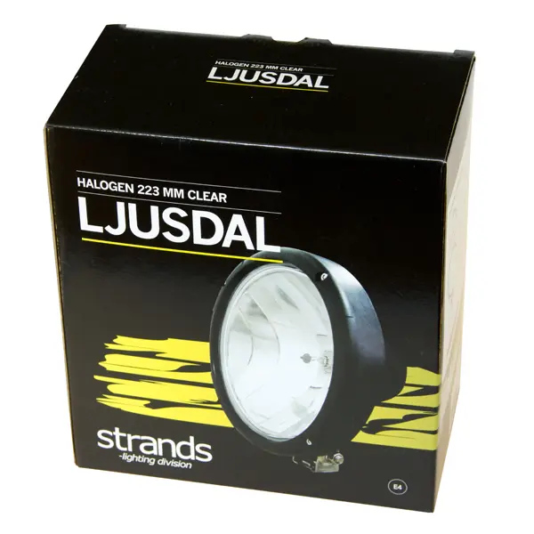 LJUSDAL 9" FJERNLYS HALOGEN FLOOD Strands Lighting Division 