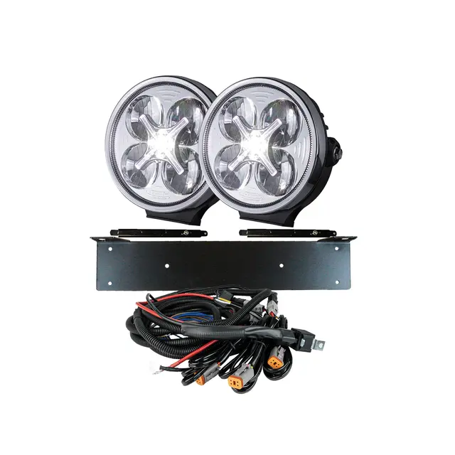 KOMPLETT KIT 2x SALA 7" EXTRALJUS LED Strands 