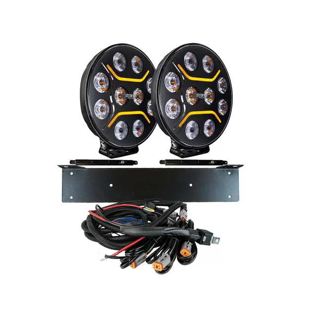 KOMPLETT KIT 2x INTENSE 9" EXTRALJUS LED Strands 