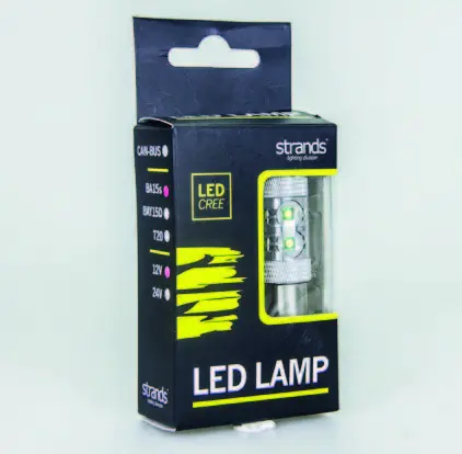 LED LAMPE BA15s Strands Lighting Division 