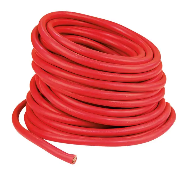 RK 10 Röd (Batterikabel) Strands 