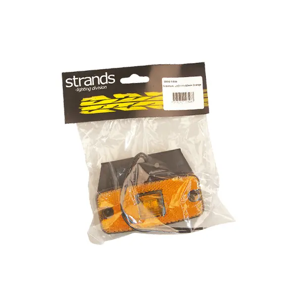 SIDEMARKERING LED 111x50mm GUL Strands Lighting Division 