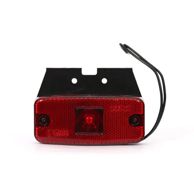 POSISJONSLYKT LED 111x50mm RØD. Strands Lighting Division 