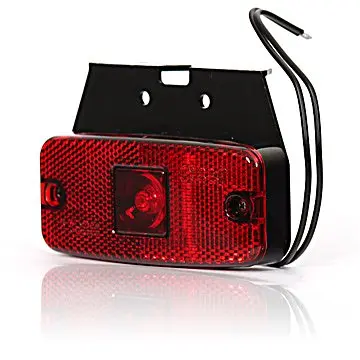 POSISJONSLYKT LED 111x50mm RØD. Strands Lighting Division 