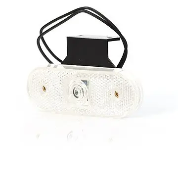 POSISJONSLYKT HVIT  MED BRAKETT Strands Lighting Division 