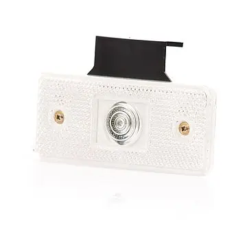 POSISJONSLYKT HVIT  MED BRAKETT Strands Lighting Division 