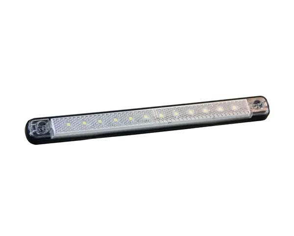 POSISJONSLYKT HVIT LED MED REFLEKS Strands Lighting Division 