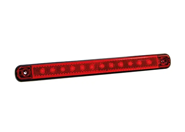 POSISJONSLYKT RØD LED MED REFLEKS Strands Lighting Division 
