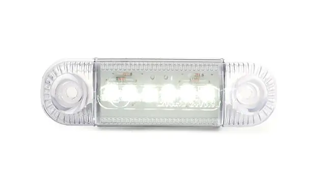 POSISJONSLYKT 6 LED HVIT Strands Lighting Division 