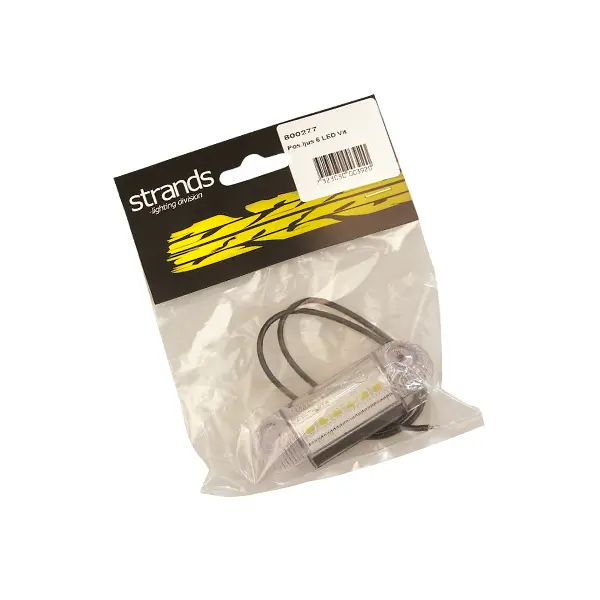 POSISJONSLYKT 6 LED HVIT Strands Lighting Division 