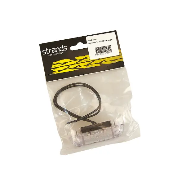SIDEMARKERING 3 LED GUL Strands Lighting Division 