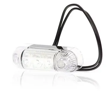 POSISJONSLYKT 3 LED HVIT Strands Lighting Division 