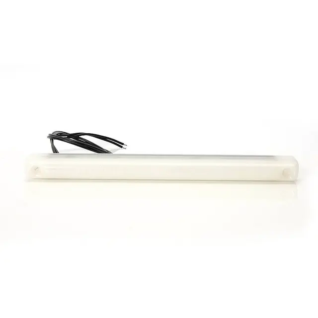 NEON POSISJONSLYKT RØD/HVIT GLASS Strands Lighting Division 