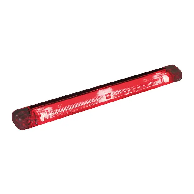 FIBEROPTISK POSISJONSLYKT RØD Strands Lighting Division 