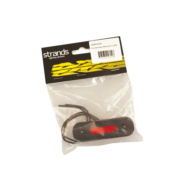POSISJONSLYKT RØD SLIM 12 LED Strands Lighting Division 