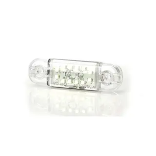 POSISJONSLYKT HVIT SLIM 12 LED Strands Lighting Division