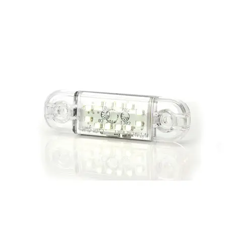 POSISJONSLYKT HVIT SLIM 12 LED Strands Lighting Division 