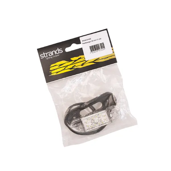 POSISJONSLYKT HVIT SLIM 12 LED Strands Lighting Division 