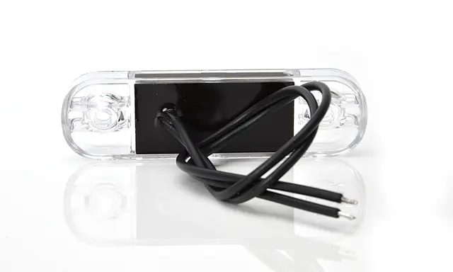POSISJONSLYKT HVIT SLIM 12 LED Strands Lighting Division 