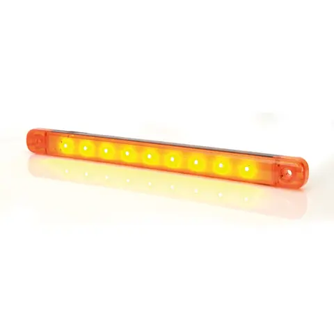 Strands Sidomarkering Orange slim 9 LED Strands 