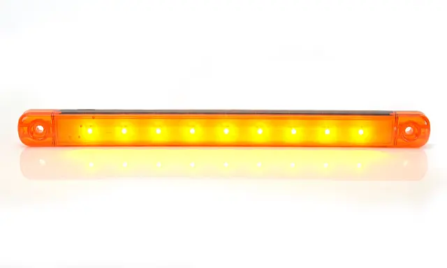 Strands Sidomarkering Orange slim 9 LED Strands 