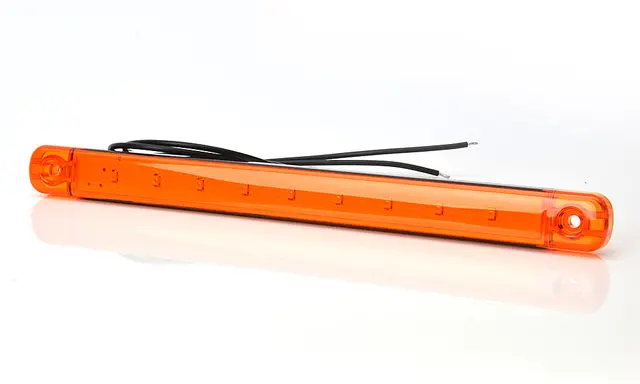 Strands Sidomarkering Orange slim 9 LED Strands 