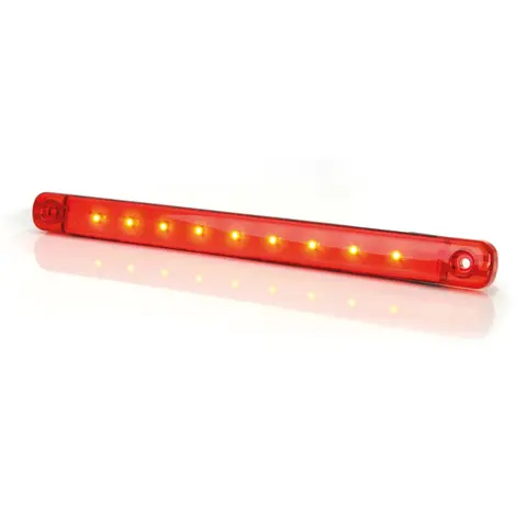 POSISJONSLYKT RØD SLIM 9 LED Strands Lighting Division 