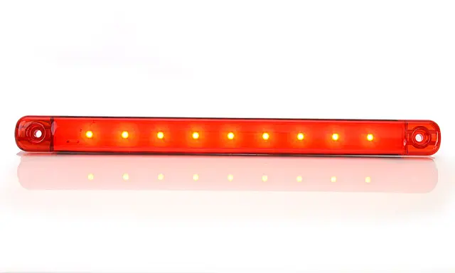 POSISJONSLYKT RØD SLIM 9 LED Strands Lighting Division 