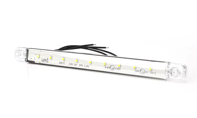POSISJONSLYKT HVIT SLIM 9 LED Strands Lighting Division 