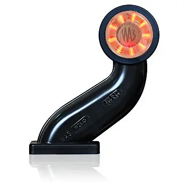 GUMMIARM HVIT/RØD LED VENSTRE Strands Lighting Division 